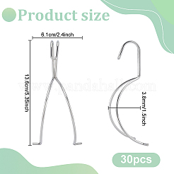 Crochets multifonctionnels en acier inoxydable 201&nbsp;ODIS-WH0046-326