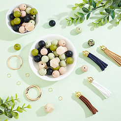 Набор для самостоятельного изготовления бисерного брелока-браслета DIY-CA0004-42