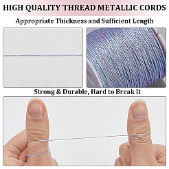 6 рулон плетеного полиэстерового шнура 6 цветов&nbsp;WCOR-CY0001-02A