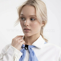 8 шт. из искусственной кожи с латунной пряжкой для шарфа&nbsp;AJEW-CL0001-68