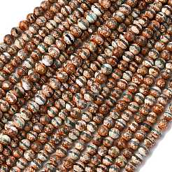 Тибетский стиль бусины дзи нити G-I386-A01-8mm-01-A