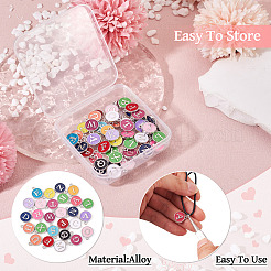 52 шт. Подвески из сплава с эмалью&nbsp;ENAM-TA0003-14