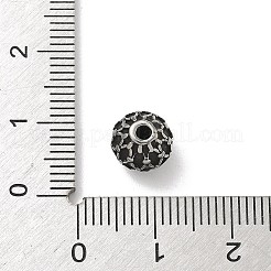 Бусины из нержавеющей стали 304&nbsp;STAS-H238-08B-AS