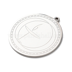 Ciondoli in acciaio inox 304&nbsp;STAS-C176-03P