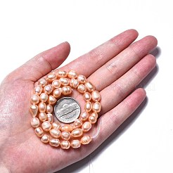 Нити из натурального культивированного пресноводного жемчуга PEAR-N012-06B