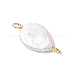 Подвески-коннекторы из натурального жемчуга Кеши PALLOY-JF04243-03