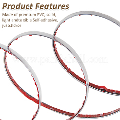 Молдинги для салона автомобиля из пвх&nbsp;AJEW-WH0459-85B