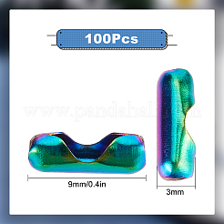 Ионное покрытие (ip) 304 шариковые цепные соединители из нержавеющей стали STAS-SC0003-86