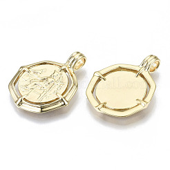 Латунные подвески KK-N232-119G-NF