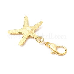 7 шт. подвеска из сплава в тибетском стиле серии «Океан»&nbsp;HJEW-JM03897