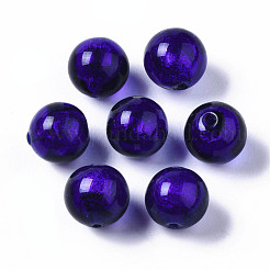 Perline di vetro murano fatto a mano&nbsp;FOIL-R054-10mm-11
