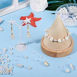 224 pièces 6 styles perles acryliques imitation perle&nbsp;OACR-TA0005-15
