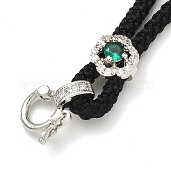 Нейлоновый шнур ожерелья выводы KK-Q019-09P-04