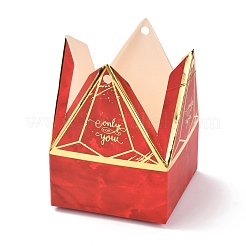 Scatole regalo piegate in carta&nbsp;CON-P011-02E