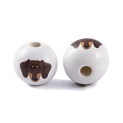 Bois perles européennes&nbsp;WOOD-G021-01E