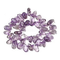 Природный аметист нитей бисера&nbsp;G-L649-D05-01