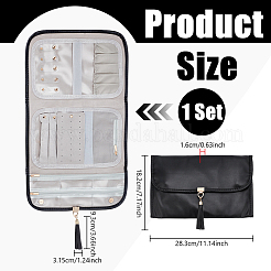 Прямоугольный конверт из искусственной кожи для путешествий&nbsp;AJEW-WH0248-887A