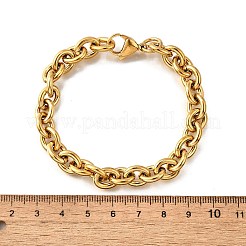 Браслеты-цепочки из нержавеющей стали 304 для женщин&nbsp;LS-BJEW-Q050-01B-G