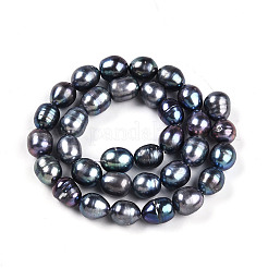 Нити из натурального культивированного пресноводного жемчуга PEAR-N012-09F