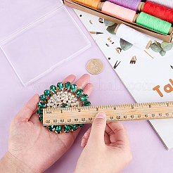 Strass-Applikation aus Messing&nbsp;DIY-FG0009-88B