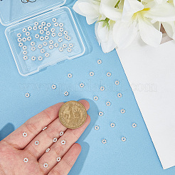 80 шт. разделительные бусины из нержавеющей стали 304&nbsp;STAS-BBC0008-27B-P