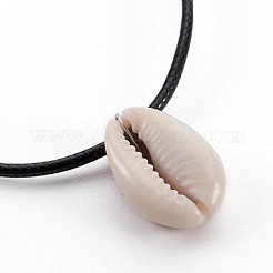Braccialetti con ciondoli in poliestere cerato coreano ecologico regolabili&nbsp;BJEW-JB03988-M
