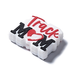 Силиконовые бусины на день матери&nbsp;LS-SIL-Q001-02A