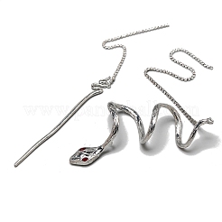 Булавка для волос из змеиного сплава со стразами PW-WG87173-01