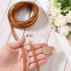 5 м плоские шнуры из коровьей кожи&nbsp;WL-GF0001-27C-01