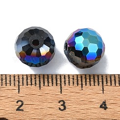 La moitié des perles de verre plaquées&nbsp;EGLA-P059-02B-HP02