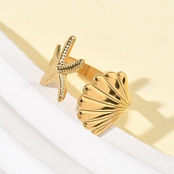 Кольца-манжеты из нержавеющей стали 304&nbsp;RJEW-P150-03A-G