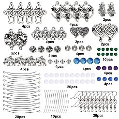 DIY tibetanischer Stil Ohrring-Sets baumeln&nbsp;FIND-SC0001-71