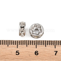 Strass-Abstandshalterperlen aus Edelstahl 304&nbsp;STAS-N133-02B-01P