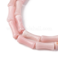 Натуральный розовый опал бусы пряди G-L624-G06-12x5mm