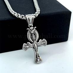 Греческий анкх из нержавеющей стали 304&nbsp;FC7739