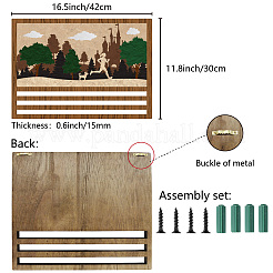 Деревянная подставка для медалей&nbsp;AJEW-WH20031-002