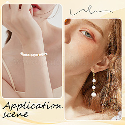 100 шт. бусины из натурального пресноводного жемчуга&nbsp;PEAR-LT0001-16