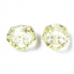 Прозрачные акриловые бусины TACR-S134-027