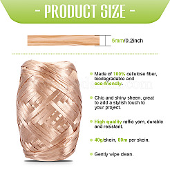 Наполнитель из рафии с гофрированными ломтями DIY-MB0003-04D