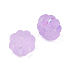 Матовые прозрачные акриловые бусины OACR-P029-03B-04