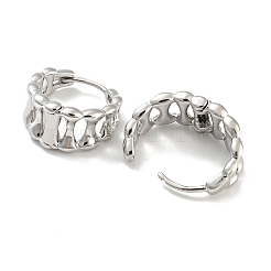Orecchini a cerchio in ottone&nbsp;EJEW-G363-13P