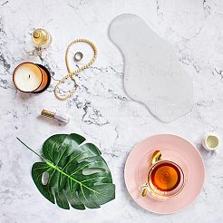 Прозрачные акриловые подставки для сережек с наклоном назад EDIS-WH0016-046