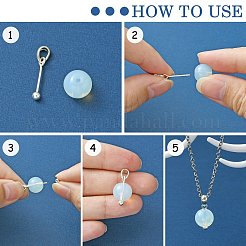 925 кулон поручитель из чистого серебра STER-P048-01A-S