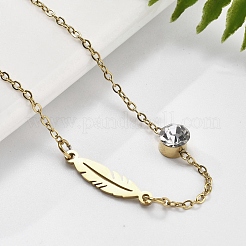 201 браслет-цепочка из нержавеющей стали&nbsp;BJEW-H205-01D-G