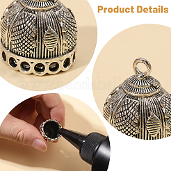 16 pz di ciondoli in lega di zinco in stile tibetano&nbsp;FIND-CA0011-75A