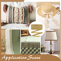 Полиэстеровые плетеные волнистые ленты&nbsp;OCOR-WH0112-017B