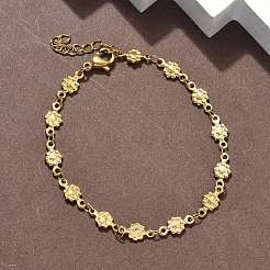 Браслеты из нержавеющей стали 304 BJEW-Z132-02G