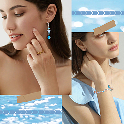 DIY-Sets zur Schmuckherstellung mit runden Acryl- und Glasperlen&nbsp;DIY-SP0003-01D