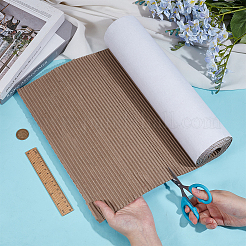 Einseitige Wellpapperolle zum Verpacken&nbsp;DIY-WH0671-194B-03