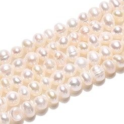 Нити из натурального культивированного пресноводного жемчуга PEAR-T006-21